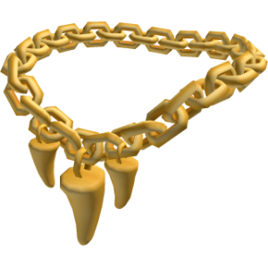 Roblox Golden Fang Necklace Code