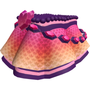 Royale High Fire Mermaid Skirt