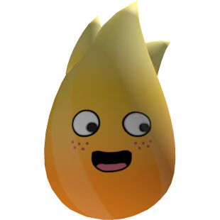 Roblox Flame Shoulder Pal