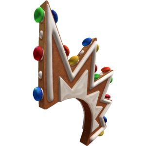 Roblox Festive Gingerbread Mohawk
