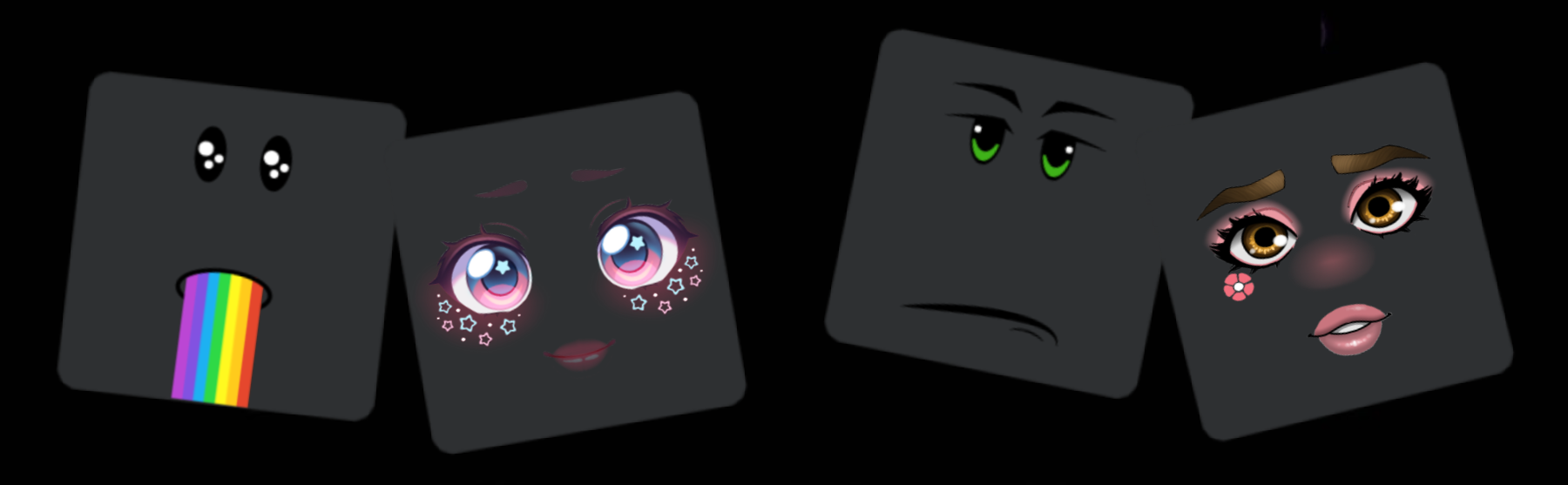 Roblox Face Codes