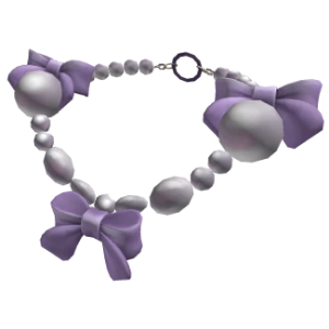 Lana’s Life Purple Bows & Pearls