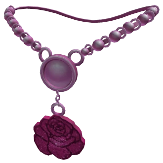 Lana’s Life Sparking Rose Necklace